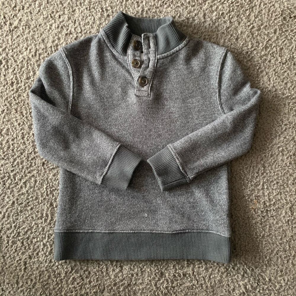 Cat & Jack Gray Pullover Cardigan